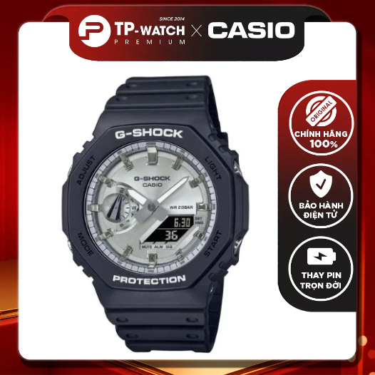 Đồng Hồ Nam Dây Nhựa Casio G-Shock GA-2100SB-1ADR  | GA-2100SB-1A