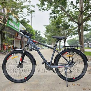  Xe Đạp Địa Hình MTB DTFLY K650 Khung Nhôm Hợp Kim Sơn Tĩnh Điện,Bộ Đề Shimano EF-41 21 Tốc Độ,Vành Nhôm 26inch Có Baga 