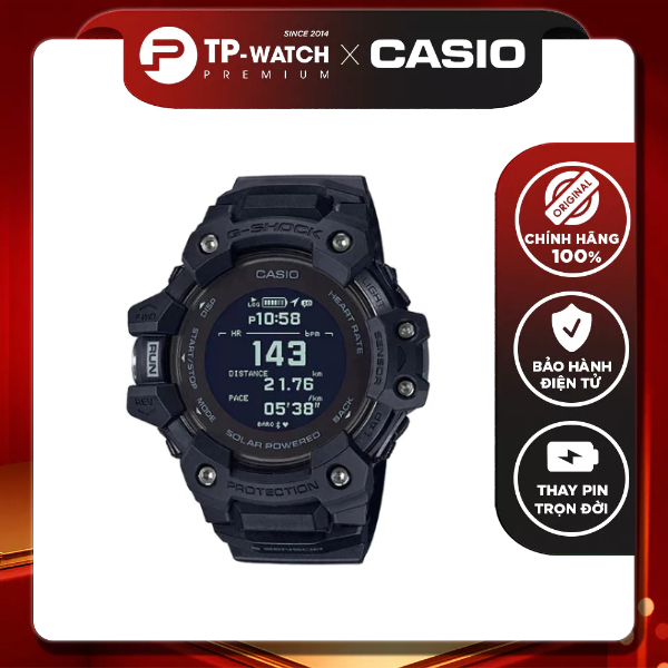 Đồng Hồ Nam Casio G-Shock GBD-H1000-1DR Chính Hãng - Dây Nhựa | G-Shock GBD-H1000-1D