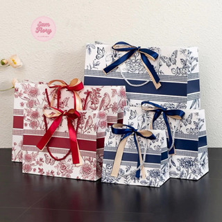 Túi Đựng Quà in Hoa Sang Trọng - Ý Nghĩa Dành Cho Sinh nhật - 14/2 - 8/3 - 20/10 - Giáng sinh  - Tiệm Nhà Sam