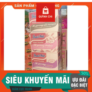  1 Thùng Mì Indomie 40 gói Mix đủ vị   Vị Bò Cay   Vị Cay Nồng   Vị Sườn   Vị Đặc Biệt - Mì Xào Khô Ngon Nhất Indonesia 