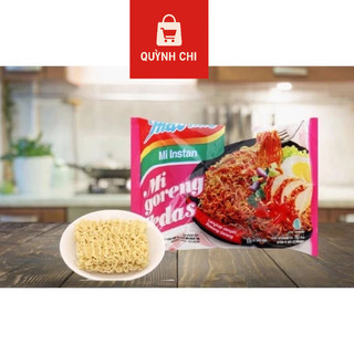   HCM  Thùng 40 Gói Mì Trộn Indomie Mix Đủ Vị: Đặc Biệt Cay Nồng Sườn Cay Bò Cay Gà Giòn Cay Ớt Xanh 