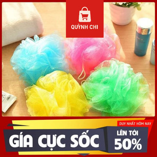 Bông Tắm Tạo Bọt Mềm Mại (màu ngẫu nhiên)