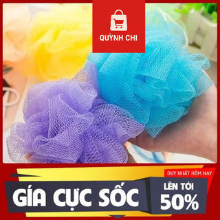 Bông Tắm Tạo Bọt Mềm Mại (màu ngẫu nhiên)