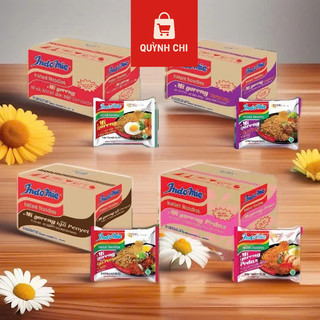  Combo 2 thùng  80 gói  Mì Indomie 5 vị – Mì trộn & mì nước Indo nhập khẩu 