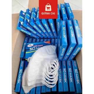 CHÍNH HÃNG - Thùng 300cai Khẩu trang 5D,3d mask NAM ANH người lớn FAMAPRO hộp 10 cái