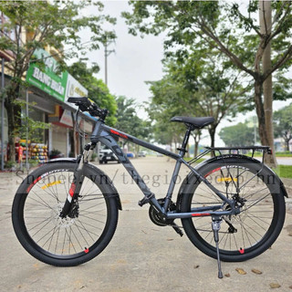  Xe Đạp Địa Hình MTB DTFLY K650 Khung Nhôm Hợp Kim Sơn Tĩnh Điện Bộ Đề Shimano 21 Tốc Độ Vành Nhôm 24&26inch Có Baga 
