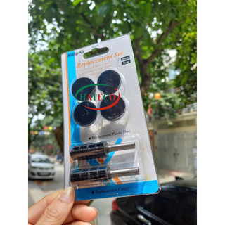 LƯỠI DAO ĐỤC LỖ KW TRIO 933 (190 tờ), CHÍNH HÃNG - Lưỡi cắt dập lỗ (Vỉ gồm 2 lưỡi dao + 4 đế nhựa)