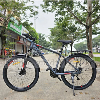 Xe Đạp Địa Hình MTB DTFLY K650 Khung Nhôm Hợp Kim Sơn Tĩnh Điện,Bộ Đề Shimano EF-41 21 Tốc Độ,Vành Nhôm 26inch Có Baga 