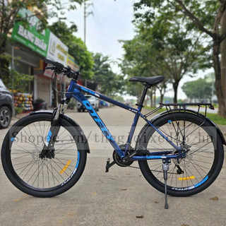  Xe Đạp Địa Hình MTB DTFLY K650 Khung Nhôm Hợp Kim Sơn Tĩnh Điện,Bộ Đề Shimano EF-41 21 Tốc Độ,Vành Nhôm 26inch Có Baga 
