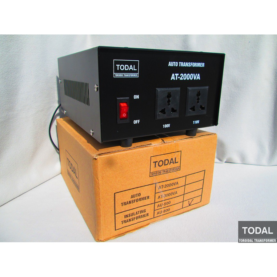 Biến áp tự ngẫu 2000VA điện ra 100v, 110v dây đồng