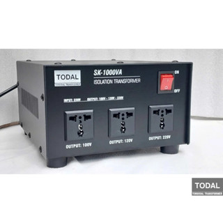 Biến Áp Cách Ly Xuyến 1KVA TODAL | Dây Đồng Thái, Chống Giật, Lọc Nhiễu, Cho Dàn Âm Thanh