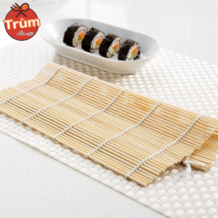 Mành tre làm kimbap, sushi, cơm cuộn
