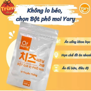 [ Siêu Ngon] Bột phô mai lắc Sajang Hàn Quốc 100g