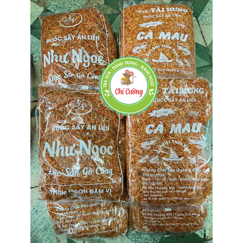 Ruốc/Tép sấy ăn liền (bịch 500g)