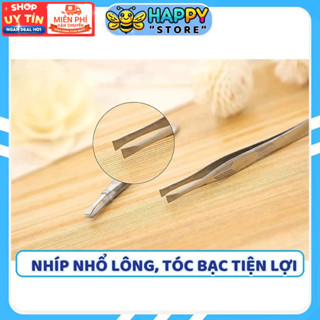 Nhíp nhổ lông nách, lông mày, tóc bạc - Tiện lợi cho gia đình, chất liệu bền đẹp