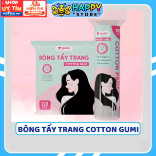  Bông tẩy trang Gumi Cotton 222 miếng - Sạch sẽ và an toàn cho làn da 