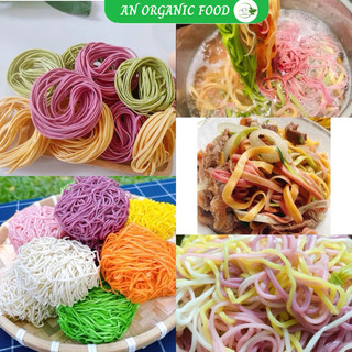  Mì rau củ thập cẩm không chất bảo quản mì xuất khẩu mì trứng rau củ  AN Organic Food 