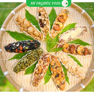 Thuyền ngũ cốc 10 loại , bánh hạt ngũ cốc siêu hạt giòn thơm ngon AN Organic Food