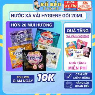Nước xả vải Hygiene gói 20ml thơm lâu, mềm vải, nhiều mùi hương 20ml