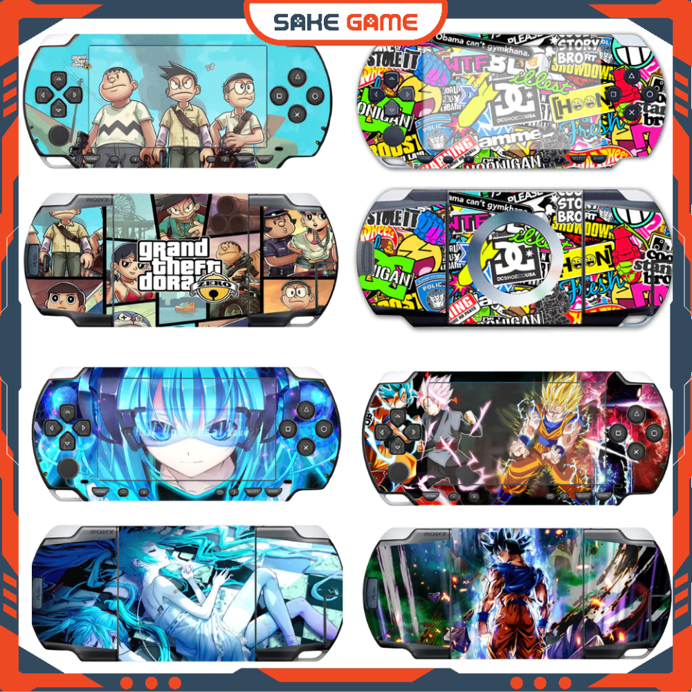 Miếng Dán Decal Skin PSP 1000 Skin PSP 1000 Decal PSP 1000 Decal Skin Máy Chơi Game PSP 1000 Mẫu 1