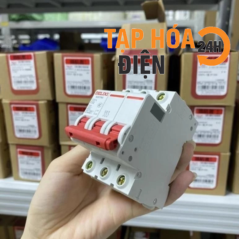 Aptomat DZ47s C3P dòng 10A, 16A, 20A, 32A, 40A, 60A