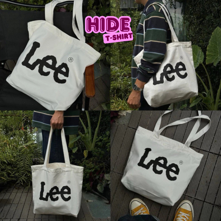 [XẢ KHO] Túi tote custom lee Lee unisex canvas đơn giản giá rẻ