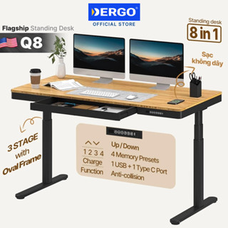 Bàn Làm Việc Đứng Điều Chỉnh Độ Cao DERGO Flexispot Q8