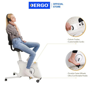 Ghế Làm Việc Đạp Xe DERGO Flexispot Fitness Ergonomic Chair F211DBU