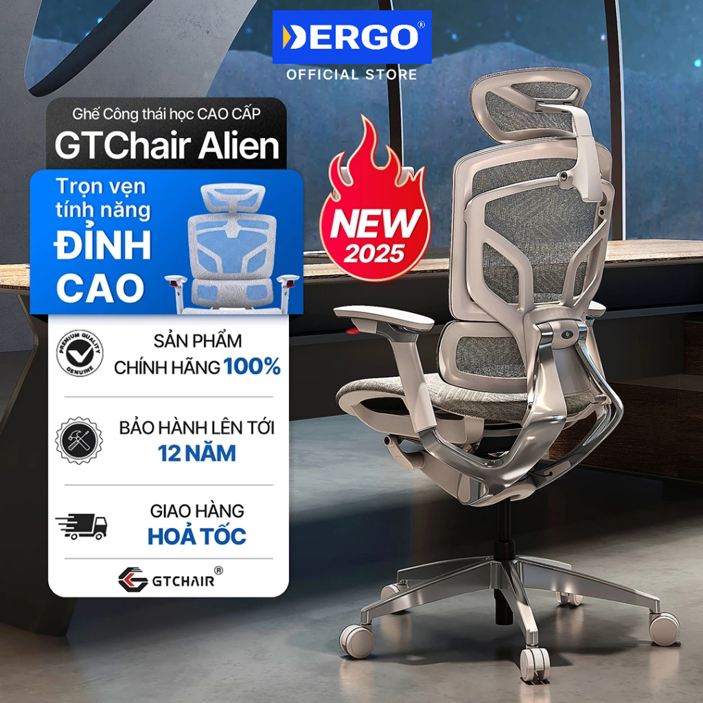 Ghế Công Thái Học Ergonomic GTChair Alien