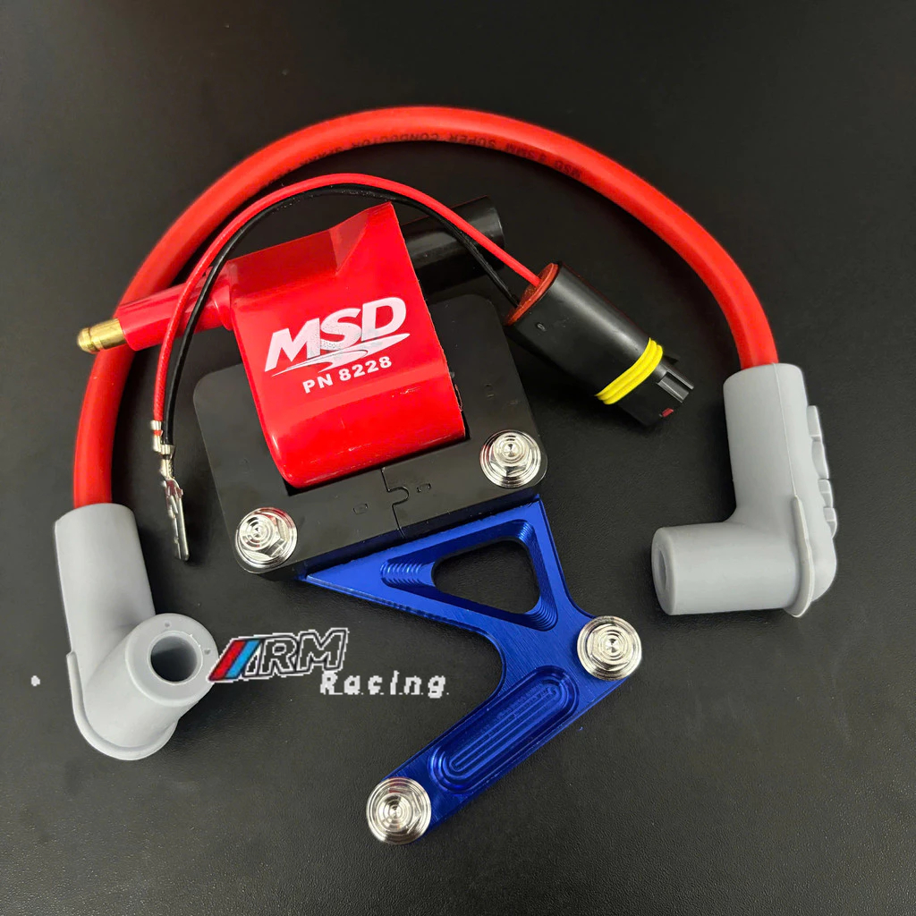 Mobin Sườn MSD  Gắn Xe SH Việt nguyên bộ gồm ( mobin sườn MSD + Pát CNC màu Xanh Dương  ) Tặng 4 ốc 