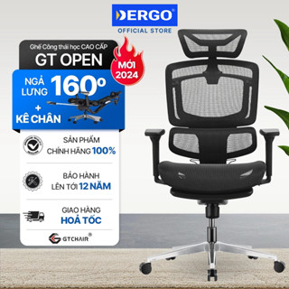 Ghế Công thái học Ergonomic GT Open (with Footrest)