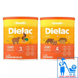  SỮA BỘT VINAMILK DIELAC GOLD SỐ 3 4 HỘP 1.4KG 