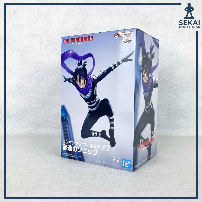 Mô Hình Chính Hãng SONIC Siêu Thanh - One Punch Man (Bandai Spirits) Figure