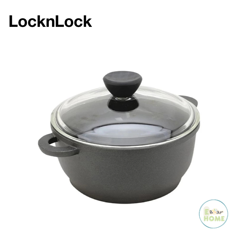 Nồi Lock&Lock Two Hands Duro GTD1160-0 16cm cỡ nhỏ (không sử dụng bếp từ) - Ebearhome