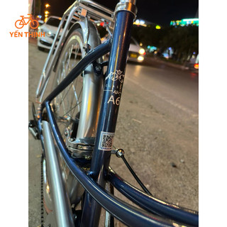 Xe đạp touring  Calli A6 dáng cổ điển (tặng đèn, dầu xích, lục giác lắp xe)