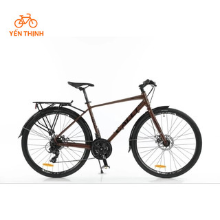 Nhập mã: XEDAPCL - Xe đạp touring đường phố Calli I5 (tặng đèn, gọng nước, dầu xích, lục giác lắp xe)