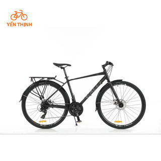 Nhập mã: XEDAPCL - Xe đạp touring đường phố Calli I5 (tặng đèn, gọng nước, dầu xích, lục giác lắp xe)