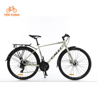 Nhập mã: XEDAPCL - Xe đạp touring đường phố Calli I5 (tặng đèn, gọng nước, dầu xích, lục giác lắp xe)