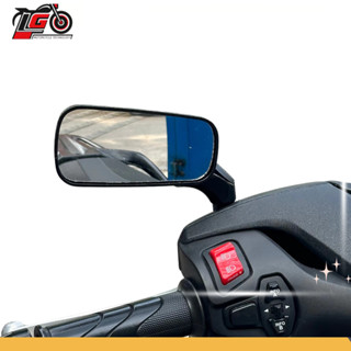 Gương chiếu hậu H2C, Gương xe máy, Kính Chiếu Hậu Và Chân Nối, hàng nhôm đúc, CNC