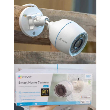 Camera Wifi EZVIZ Ngoài Trời H3c 1080P (2MP | Ban đêm trắng đen | Là C3TN nâng cấp)