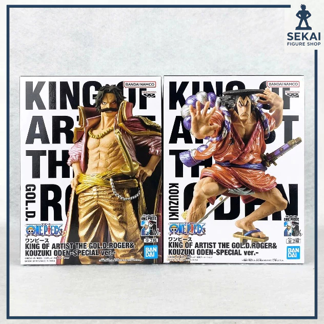 Mô Hình Chính Hãng GOL D. ROGER & KOZUKI ODEN SPECIAL ver. - ONE PIECE KING OF ARTIST