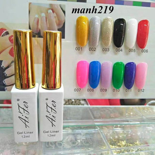  Gel cọ nét Aifen gel vẽ nét vẽ móng tay nail - manh219 