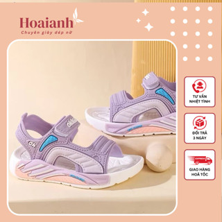  Dép Sandal - dép quai hậu đi học đi chơi cho bé trai bé gái quai dán chất liệu nhựa PVC êm chân - Z338 