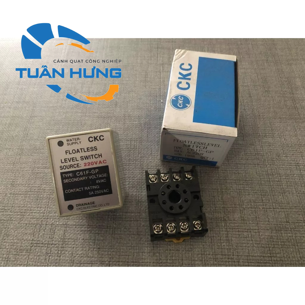 Rơ le mức nước relay mực nước CKC C61F-GP .