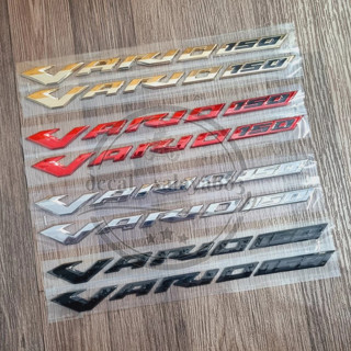  Bộ tem chữ nổi VARIO 150 dán xe đời 2017 đến 2019 chất liệu nhựa cứng mạ crom bóng zin cao cấp 