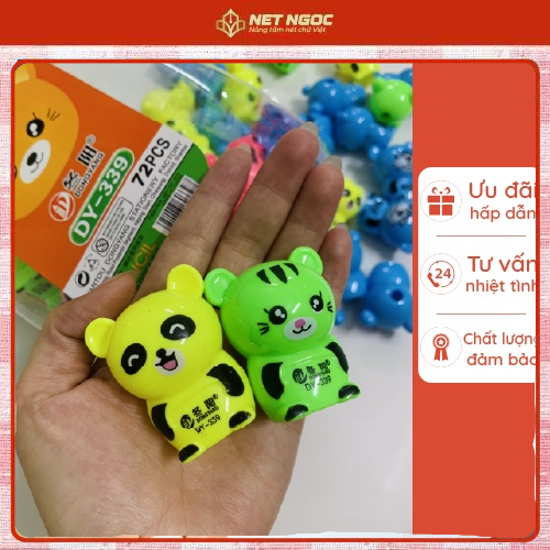 Gọt, chuốt bút chì gấu siêu dễ thương