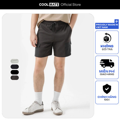 [MUA 2 GIẢM 5%][OUTLET - KHÔNG ĐỔI TRẢ]Quần Shorts nam Daily Casual chống nhăn hạn chế xù lông  Coolmate