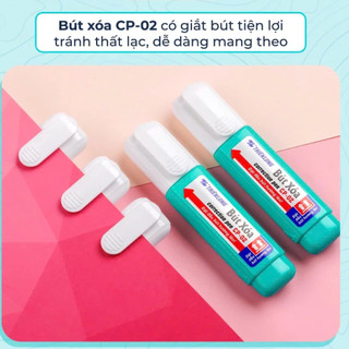 Bút xóa Thiên Long CP-02 dung tích 12ml, nhanh khô, không độc hại - CHÍNH HÃNG