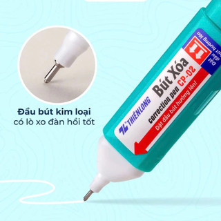 Bút xóa Thiên Long CP-02 dung tích 12ml, nhanh khô, không độc hại - CHÍNH HÃNG
